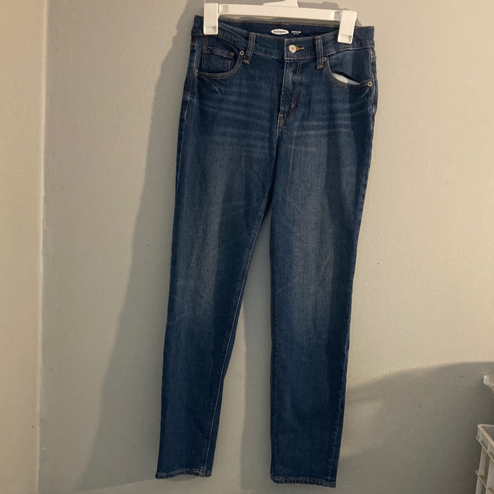 Old Navy Women's Dark Blue Skinny Jeans